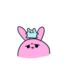 ぴょっこりちゃんとハム②（個別スタンプ：1）