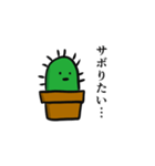 サボテンは花が咲く（個別スタンプ：5）