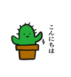 サボテンは花が咲く（個別スタンプ：8）