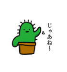サボテンは花が咲く（個別スタンプ：12）