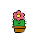サボテンは花が咲く（個別スタンプ：22）