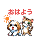 リリとミィのスタンプ（個別スタンプ：4）