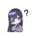 黒髪JKスタンプ【夜音】（個別スタンプ：31）