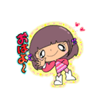 【part 64】毎日使える癒し系女子スタンプ（個別スタンプ：1）