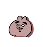ネガティブなうさぎくん（個別スタンプ：1）