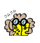プードルと女の子（個別スタンプ：40）