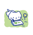 ちまちまにゃんこ（個別スタンプ：1）