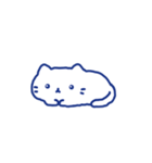 ちまちまにゃんこ（個別スタンプ：3）