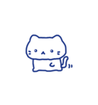 ちまちまにゃんこ（個別スタンプ：4）