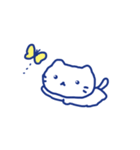 ちまちまにゃんこ（個別スタンプ：21）
