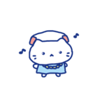 ちまちまにゃんこ（個別スタンプ：34）