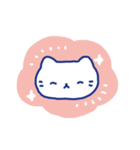 ちまちまにゃんこ（個別スタンプ：40）