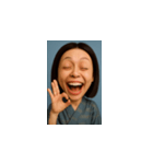 憤慨している女性の絵文字（個別スタンプ：3）