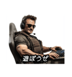 FPSゲーマーアニキ（個別スタンプ：3）