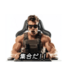 FPSゲーマーアニキ（個別スタンプ：7）