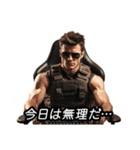 FPSゲーマーアニキ（個別スタンプ：37）