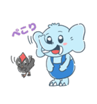 北海道幕別町パオくん＆クマゲラくん（個別スタンプ：14）