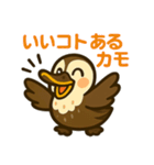 いいコトあるカモ♡日常編（個別スタンプ：1）
