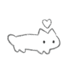 ゆるくてほんわか白ねこスタンプ（個別スタンプ：31）
