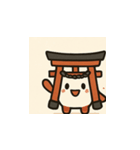 ほっこり鳥居さんスタンプ（個別スタンプ：2）
