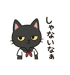 毒舌だけどかわいい黒猫JK（個別スタンプ：5）