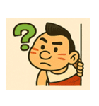 どアツいで！トラやん！（個別スタンプ：7）