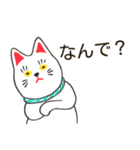 招き猫風 まねかないネコ（個別スタンプ：34）