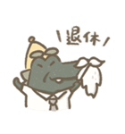 スス家族は仕事をします（個別スタンプ：6）