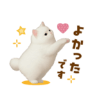 むっちり白ねこ☆（個別スタンプ：7）