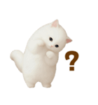 むっちり白ねこ☆（個別スタンプ：30）