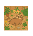 ぽっちゃりまるナマケモノ（個別スタンプ：20）