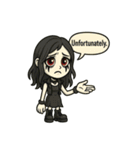 英単語リアクション（デスメタル風）（個別スタンプ：2）