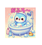 ゆめかわペンギンのペンちゃんふわふわ癒し（個別スタンプ：17）