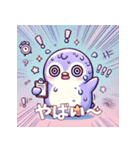 ゆめかわペンギンのペンちゃんふわふわ癒し（個別スタンプ：23）