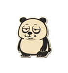 スーパーチルなパンダさん（個別スタンプ：3）