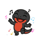 アカハライモリちゃん（個別スタンプ：1）