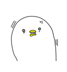 怒りのモチトリ（個別スタンプ：11）