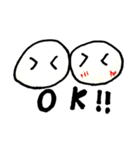 おもちまる と さもちまる（個別スタンプ：18）