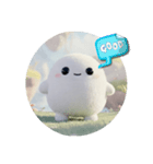 ふわまる。。です。（個別スタンプ：1）
