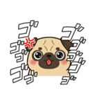 パグとチワワのmix犬『リーチ』のスタンプ（個別スタンプ：22）