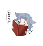 優雅な猫ちゃんスタンプ（個別スタンプ：4）