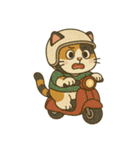 かわいい三毛猫の日常スタンプ（個別スタンプ：33）