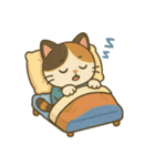 かわいい三毛猫の日常スタンプ（個別スタンプ：40）