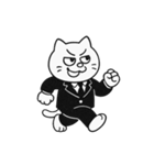 がんばれ猫リーマン（個別スタンプ：6）