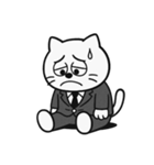 がんばれ猫リーマン（個別スタンプ：11）