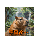 クセが強い！カピバラのセリフスタンプ（個別スタンプ：33）