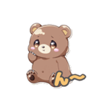 毎日スタンプ ～クマVer～（個別スタンプ：2）