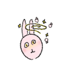 ピンクなうさぎたち（敬語）（個別スタンプ：21）
