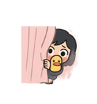戀愛メンテナンス術 結び目から体温計（個別スタンプ：1）