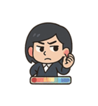 戀愛メンテナンス術 結び目から体温計（個別スタンプ：13）
